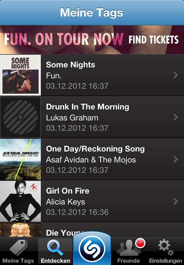YouTube: erstes Video der Tech Lounge   Shazam Encore App Vorstellung